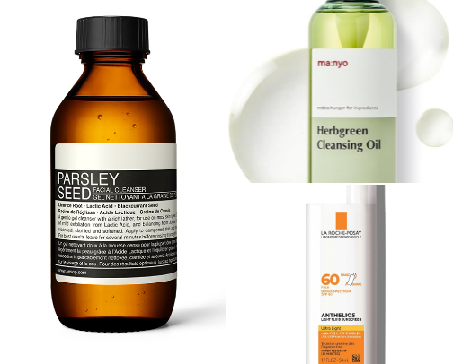 go to skincare cover photo collage