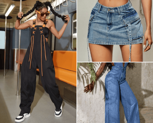 Fashion cover photo collage