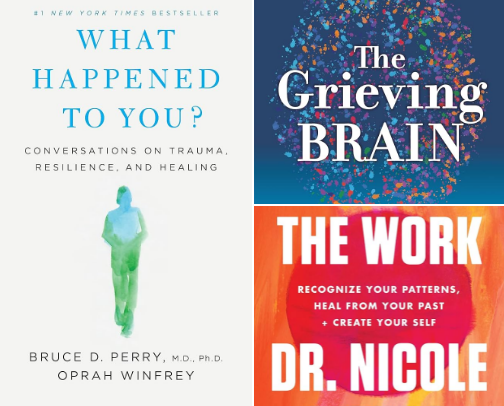 Books - Trauma Recovery cover photo collage