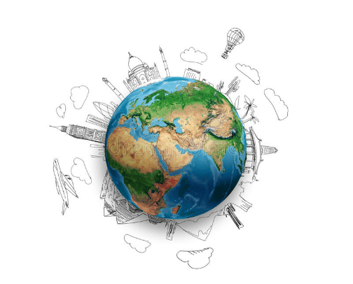 I &lt;3 travel cover photo collage