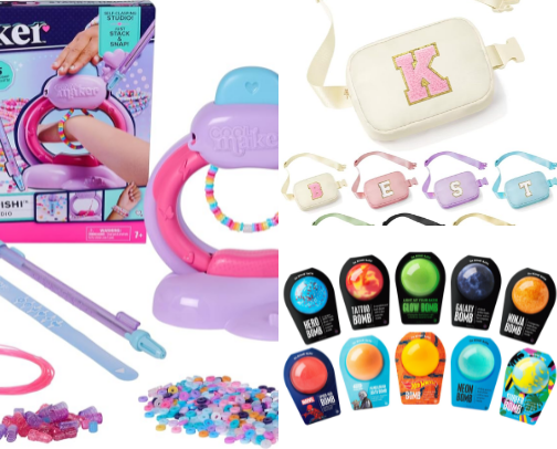 Little girls Christmas list ideas cover photo collage