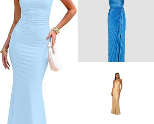 Amazon Fashion Finds: Statement Dresses for Fall Weddings cover photo collage