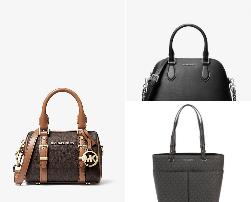 Michael Kors bags be trendy cover photo collage