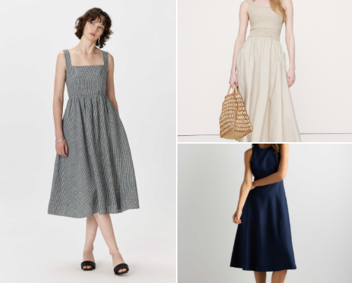 Perfect Petite Summer Dresses cover photo collage