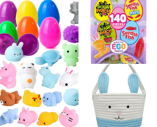 Don’t worry be hoppy - Easter Basket Ideas for Every Age cover photo collage