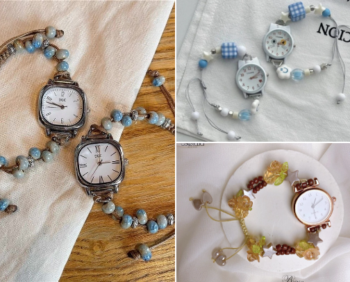 Stand Out:  Women's Watches with the Most Unique and Beautiful Designs cover photo collage