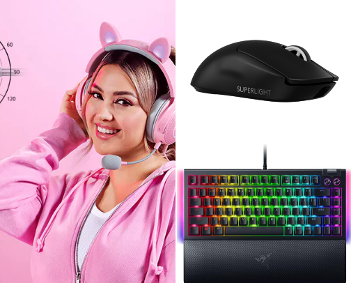 GIRLIES! Your GAMER Essentials cover photo collage