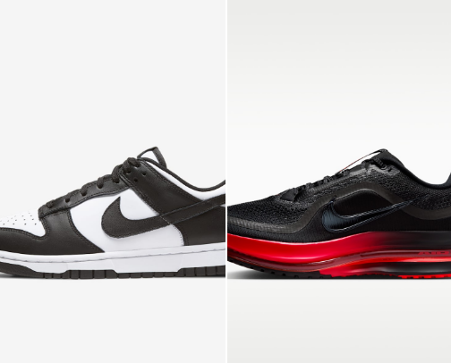 Nike Dunk Low "Panda" – Timeless Black & White Classic!☘️✨ cover photo collage