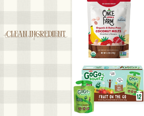 Clean ingredient snacks for toddlers 🌿 cover photo collage