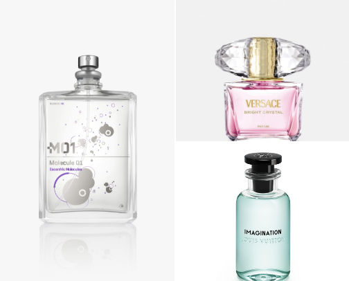 Wonderful perfumes cover photo collage