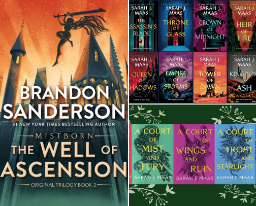 My favorite book recs cover photo collage