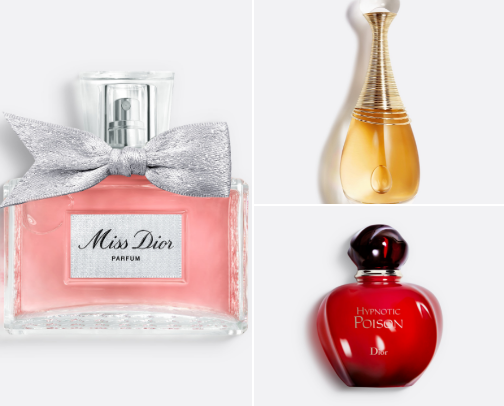 Timeless Fragnances For Her cover photo collage