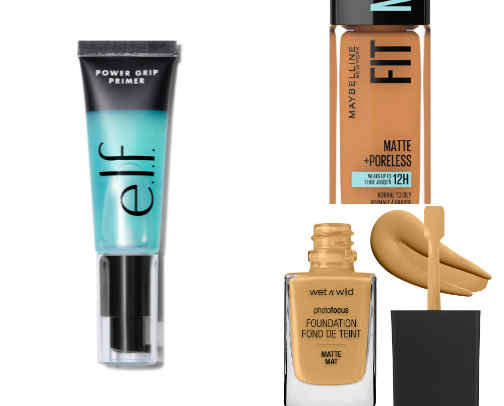 beauty favs || drugstore cover photo collage