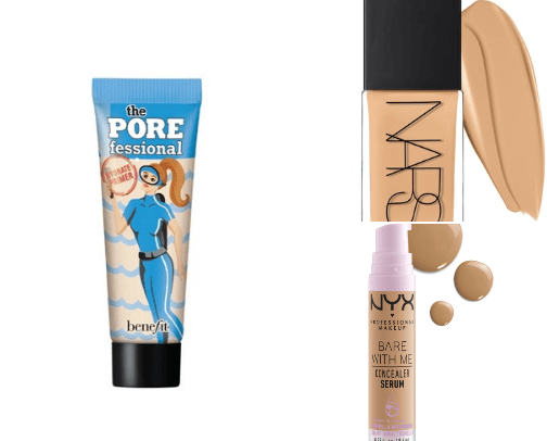 makeup products for dry skin💄 cover photo collage