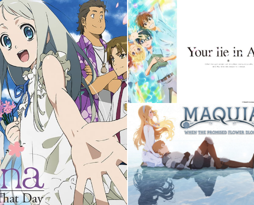 Tear jerker anime 💔💔💔 cover photo collage