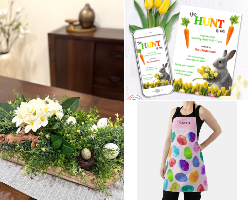 Easter Gifts and Decor cover photo collage