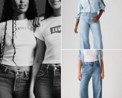 Levi’s Favorites cover photo collage