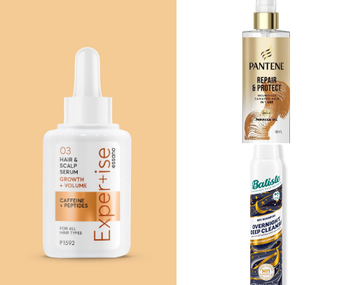 Hair care favs cover photo collage