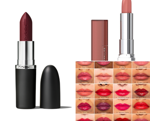 Beauty must-haves cover photo collage