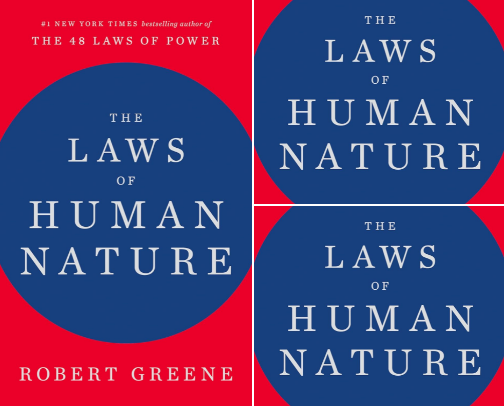The Laws of Human Nature for Insightful Readers and Leaders cover photo collage
