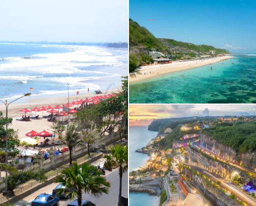 DESTINASI WISATA BALI cover photo collage