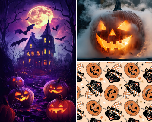 Best Halloween Ideas 2025: Wallpapers, Coloring Pages, DIY Decorations & Nail Designs cover photo collage