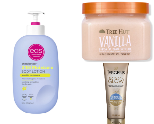 body care essentials cover photo collage