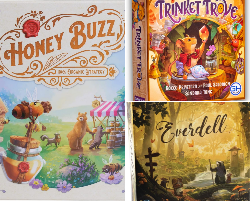 The Feminine Board Game Collection cover photo collage