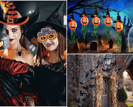 Halloween must haves 🎃 cover photo collage