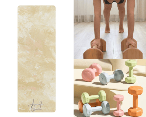 EVERYTHING YOU NEED FOR HOME WORKOUT cover photo collage