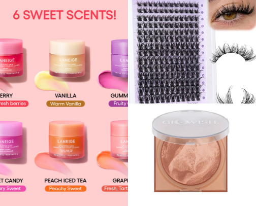 My favorite beauty recs cover photo collage