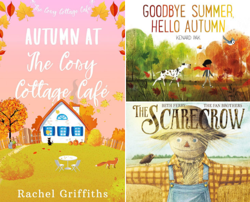 Autumn & Fall Reading List: Cosy & Magical Books for Kids and Adults cover photo collage