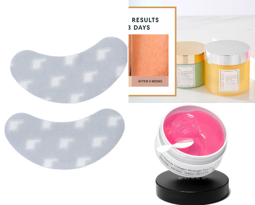 Skin care cover photo collage