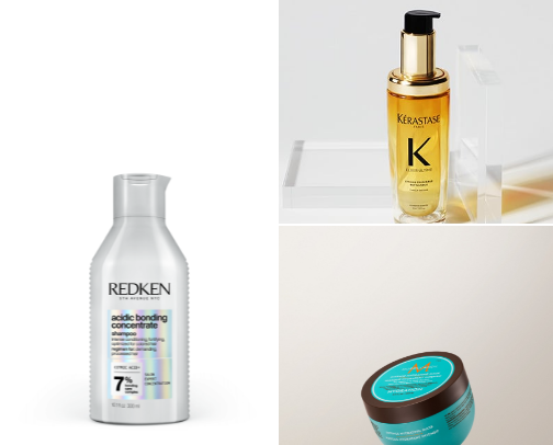 Hair products that absolutely SAVED my bleached hair!! cover photo collage
