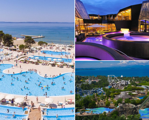 Amazing places cover photo collage