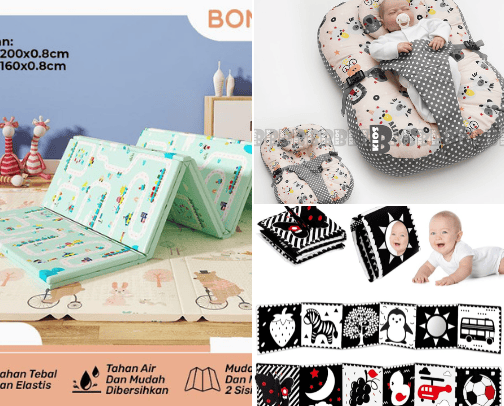 Mom and baby kids cover photo collage