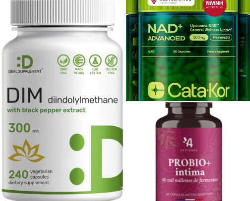 Supplements for 40+ Woman with Chronic Pain cover photo collage