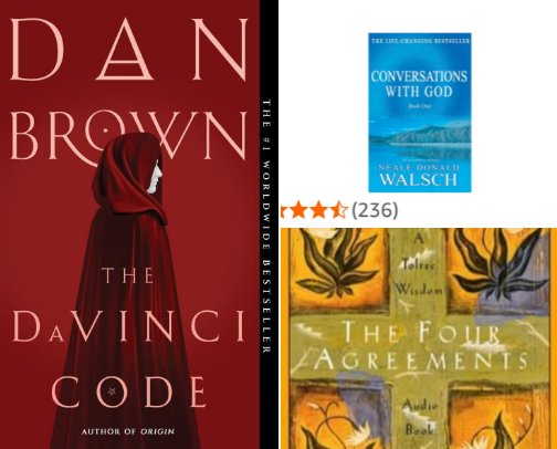 Books I recommend. cover photo collage
