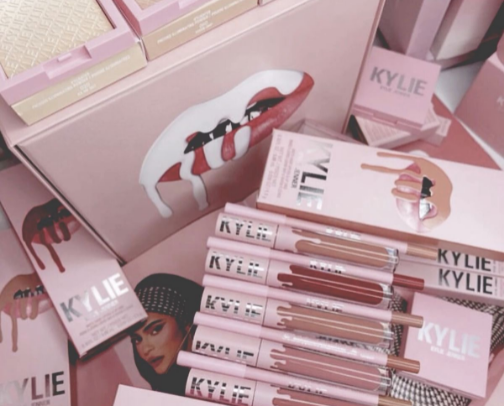Glow&Glam with Kylie Jenner💋💄✨ cover photo collage