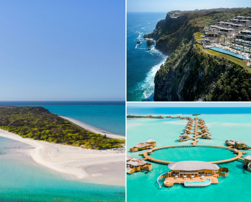 All beach resort cover photo collage