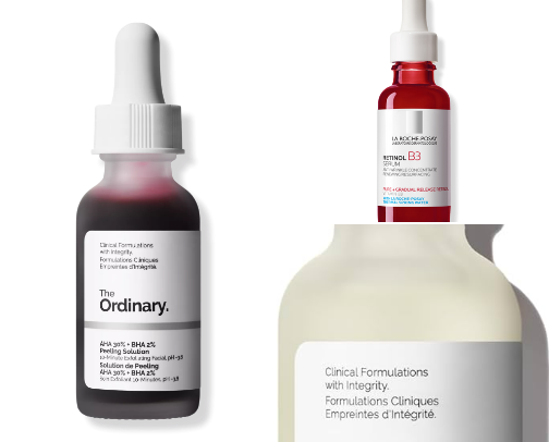 Skincare must haves for acne prone skin... cover photo collage