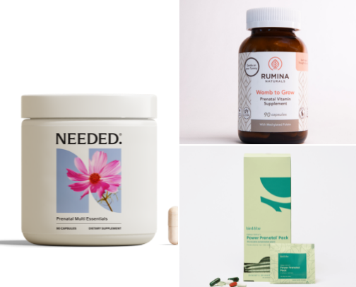 Clean Prenatal Vitamins cover photo collage