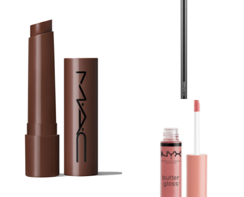 My favourite lip product picks cover photo collage