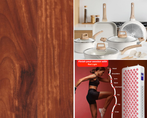 HOME & LIFESTYLE ESSENTIALS & DECOR cover photo collage