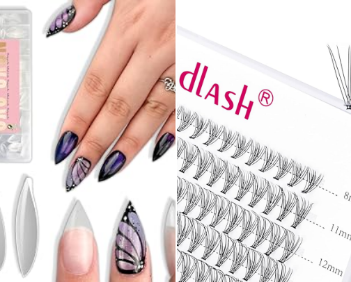 diy beauty recs !! cover photo collage