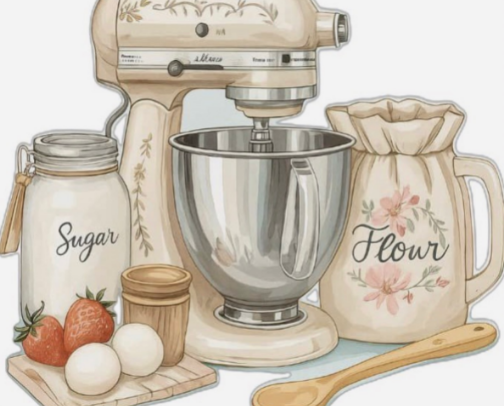 KitchenAid Must-Have Accessories & Mixer Tip🤍🫙⏲️ cover photo collage