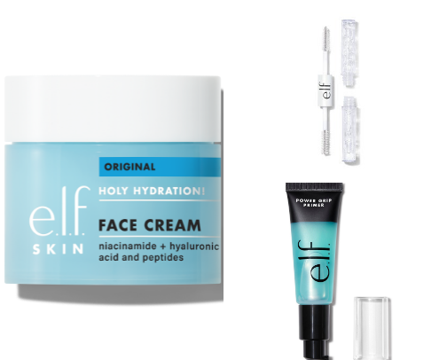 everything i’ve bought from ELF cosmetics and what was worth it! cover photo collage