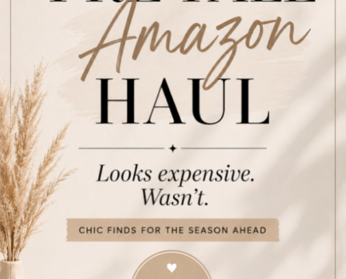 Pre-Fall Amazon Haul cover photo collage