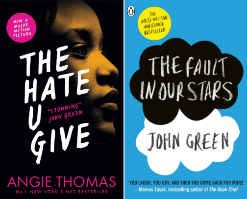 Best Young Adult Books cover photo collage
