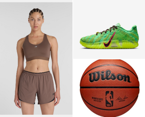 Beginner basketball essentials cover photo collage